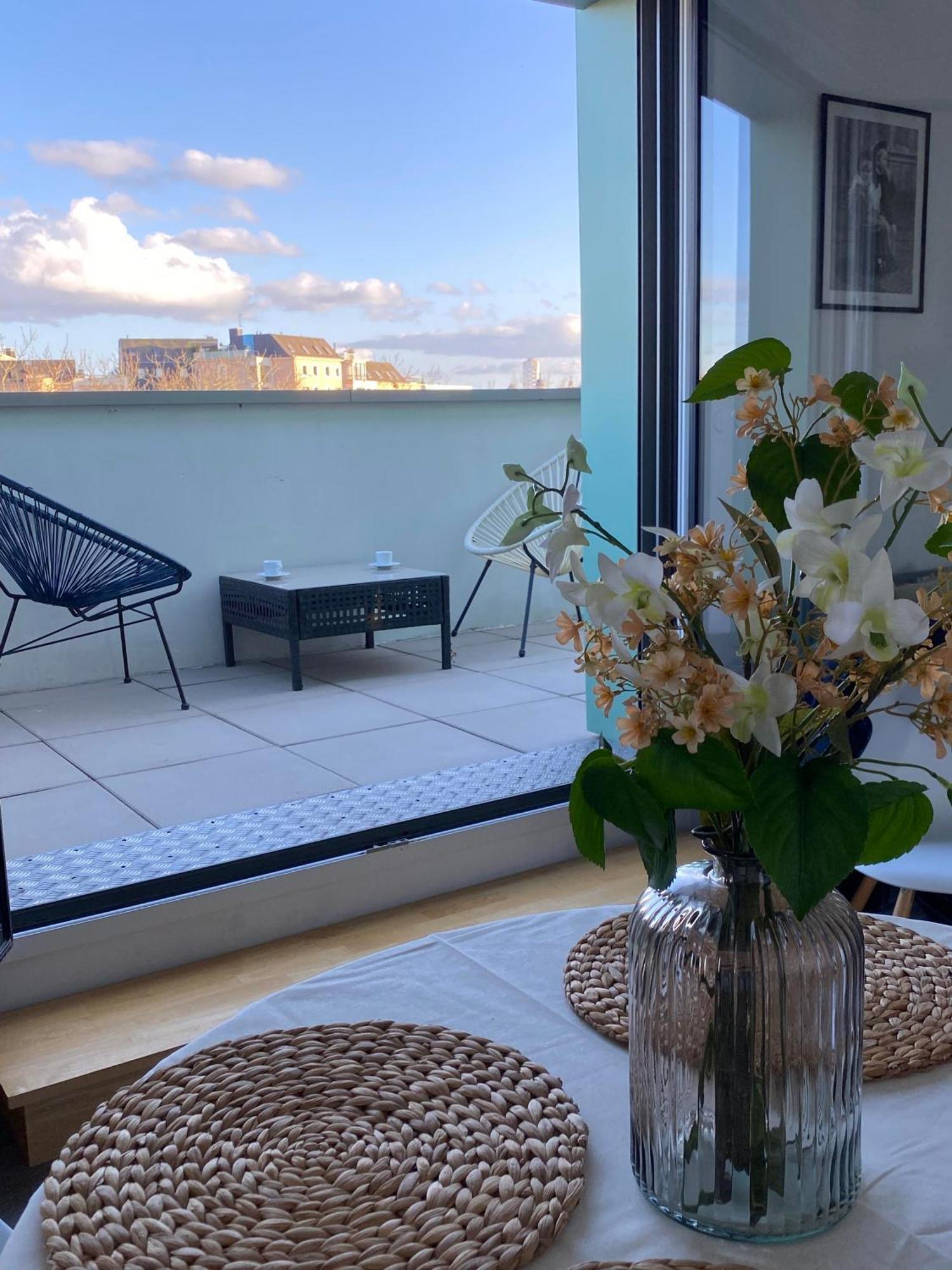 Apartmán Les Terrasses De Saint Martin Rennes Exteriér fotografie